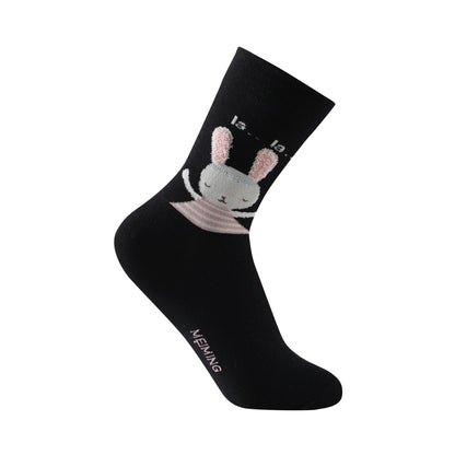 Calcetines de caña alta tipo casual talla de la 35 a la 41 modelo "Rabbits II"