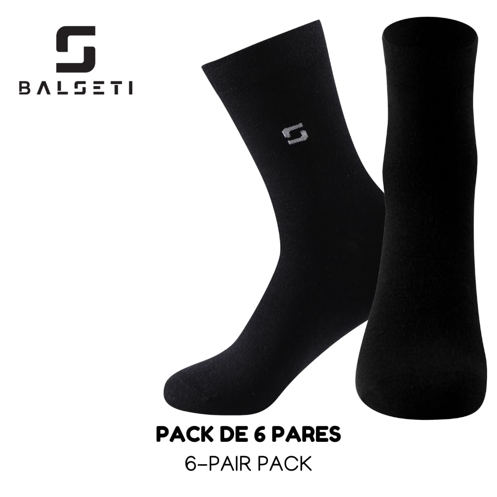 Calcetines media caña formales y básicos negros