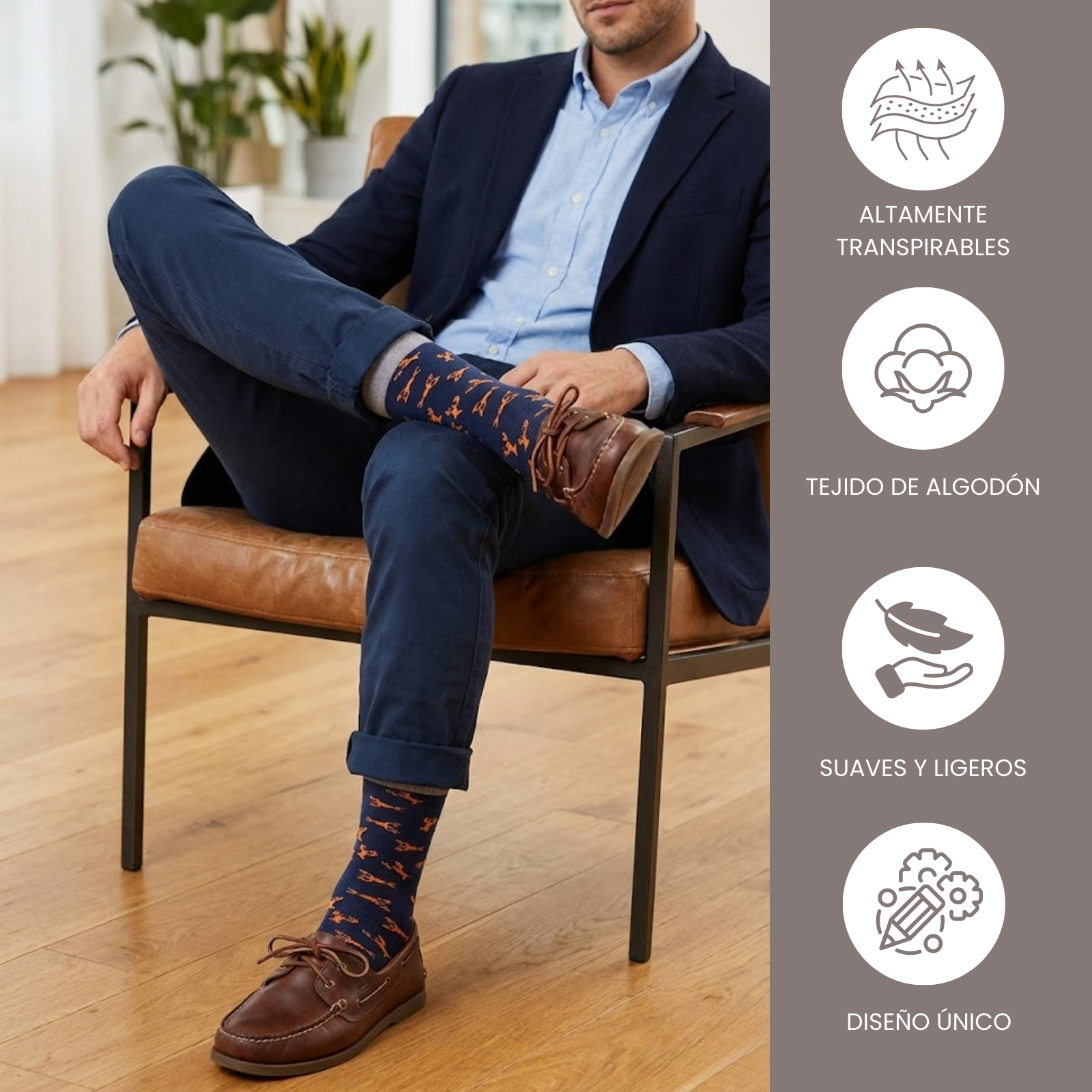 Calcetin  Estampados para Hombres