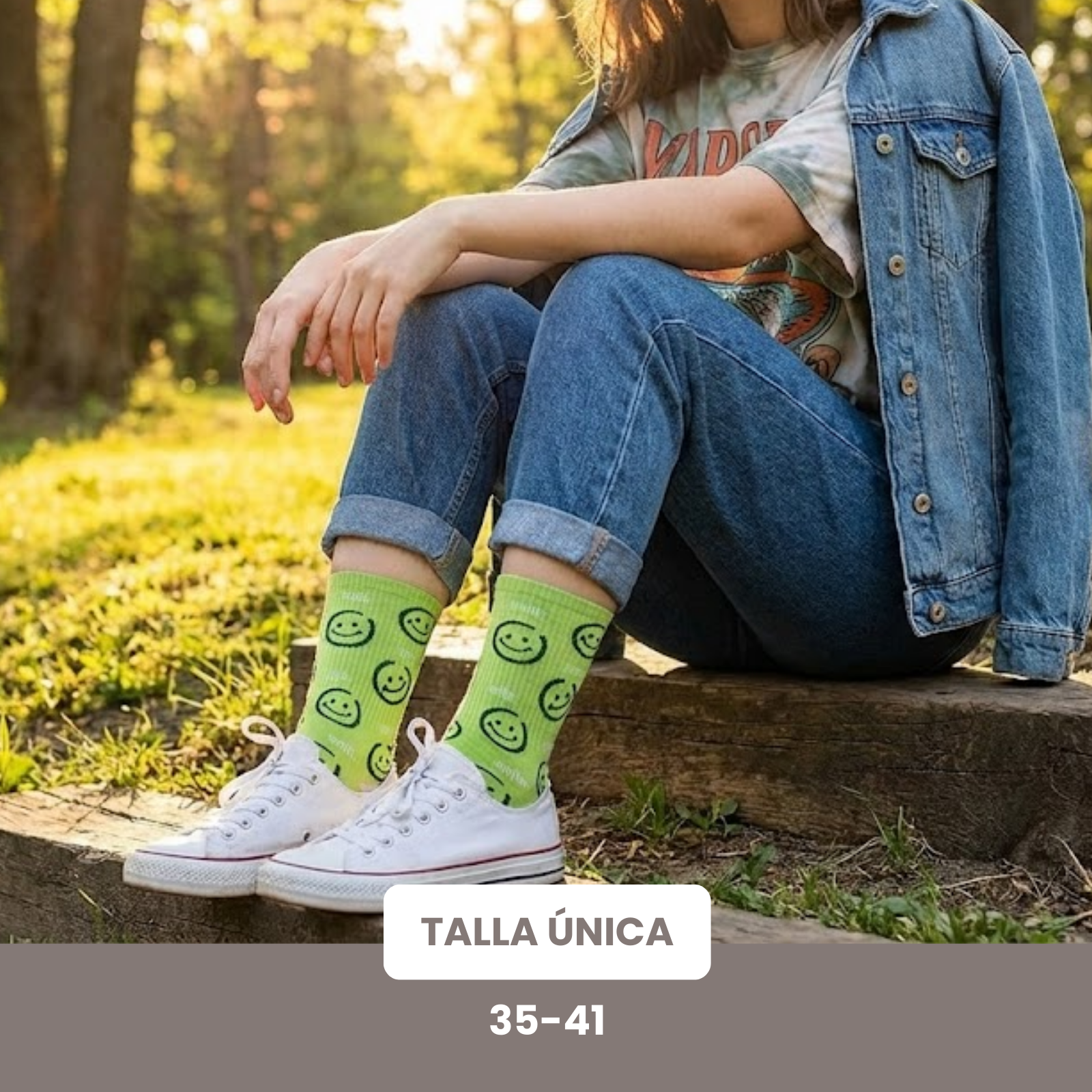 Calcetines Estampados para Mujer