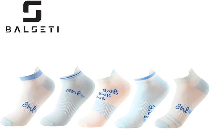 Calcetines tobilleros "Girl" en azul