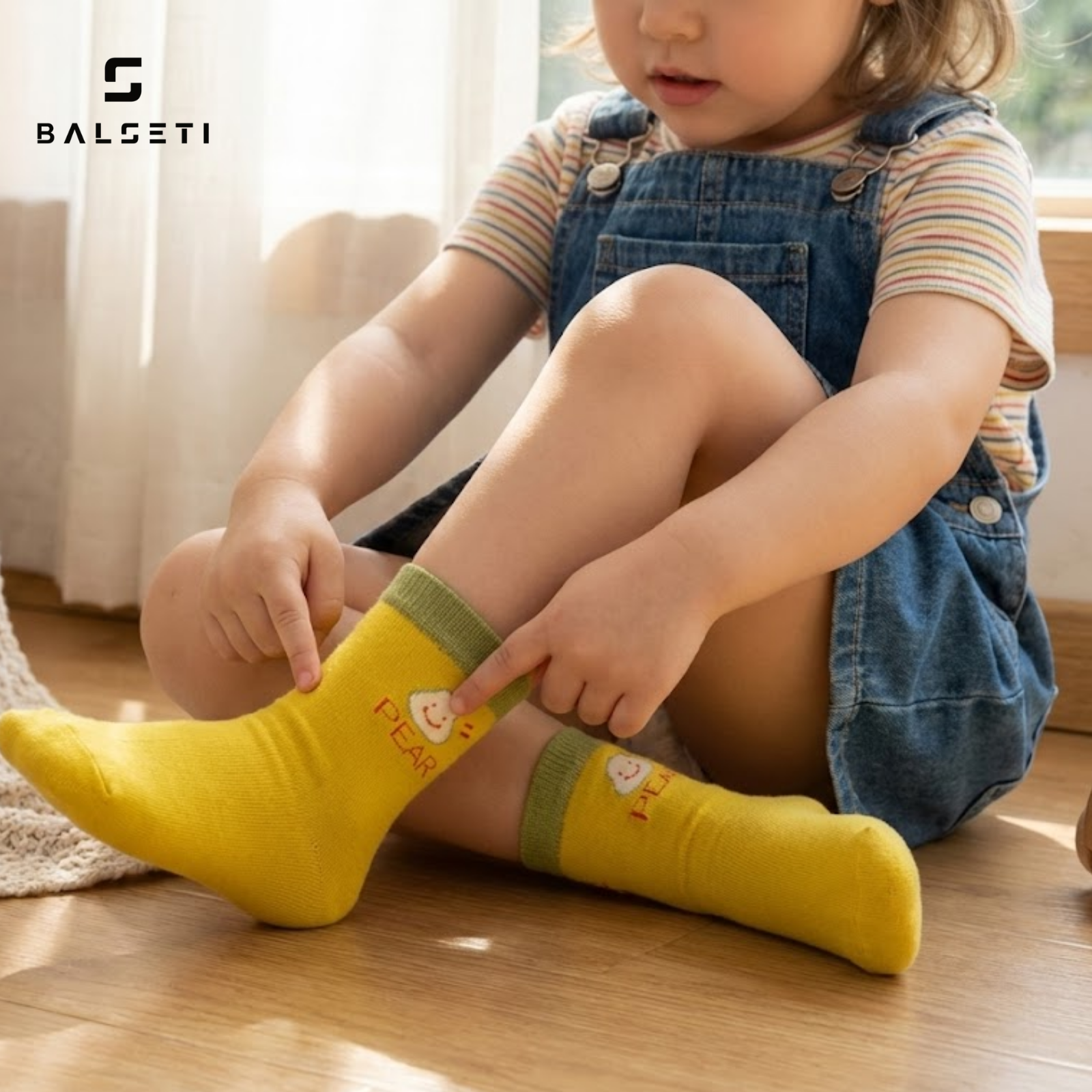 Calcetines para niños divertidos y con rayas de colores