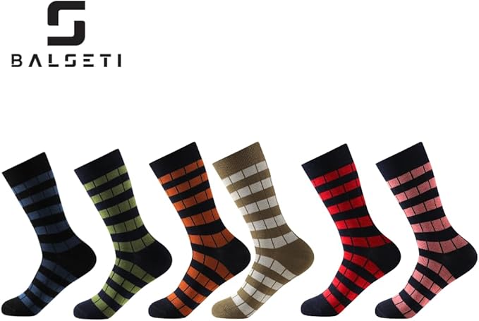 Calcetines Unisex con rayas de colores