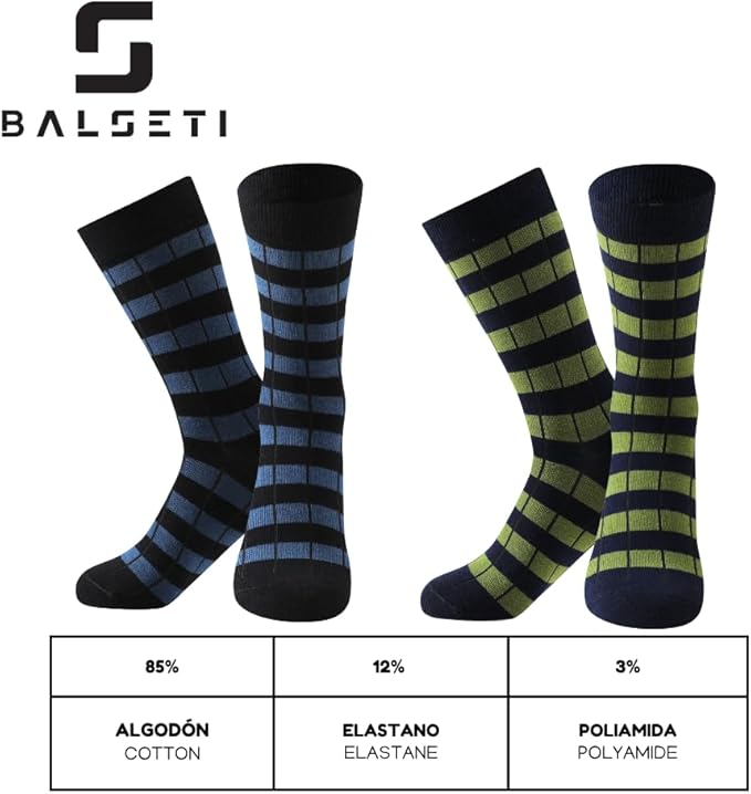 Calcetines Unisex con rayas de colores