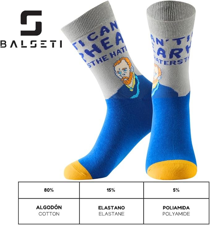 Calcetin Estampados Pintores para Hombres