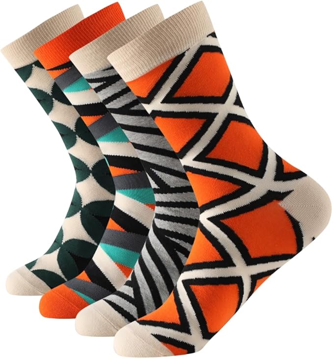 Calcetín Estampados Geométricos para Hombres