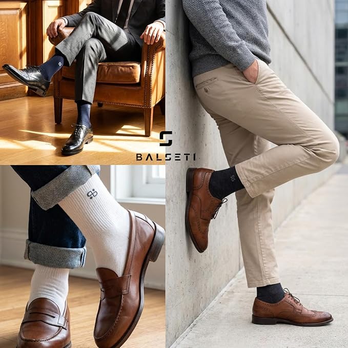 Pack 6 Calcetines Básicos Elegantes