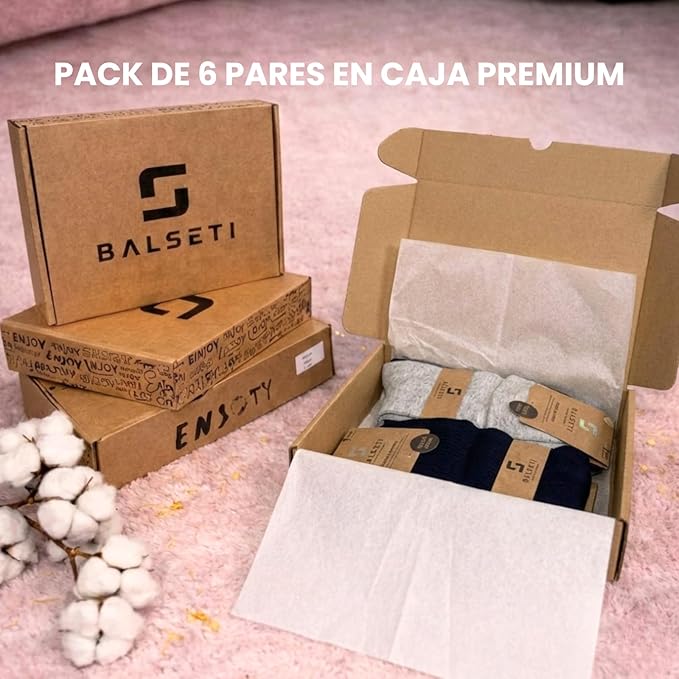 Pack 6 pares Calcetines Estampados Básicos
