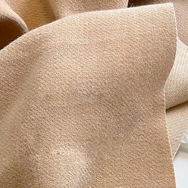 Bufanda Larga para Mujer con Flecos Beige Claro