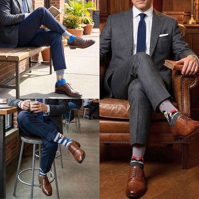 Calcetin Estampados Pintores para Hombres