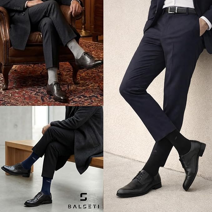Pack 6 calcetines básicos estampados hombre