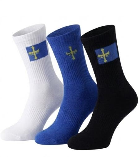 Pack de 3 Calcetines Unisex de Asturias