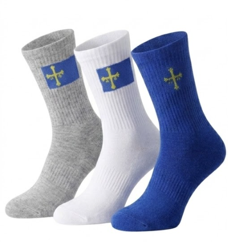 Pack de 3 Calcetines Unisex de Asturias