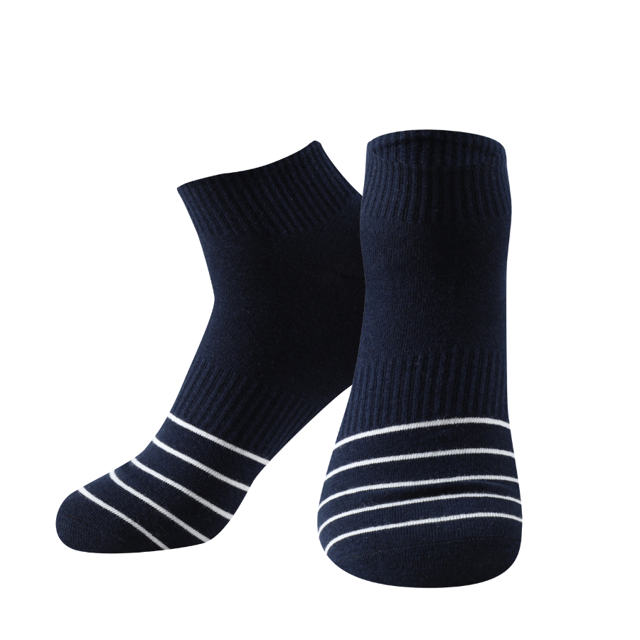 calcetines tobilleros azul marino
