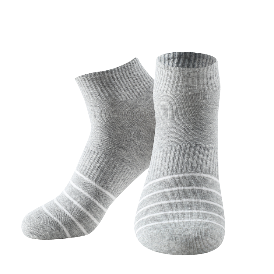 calcetines tobilleros gris claro
