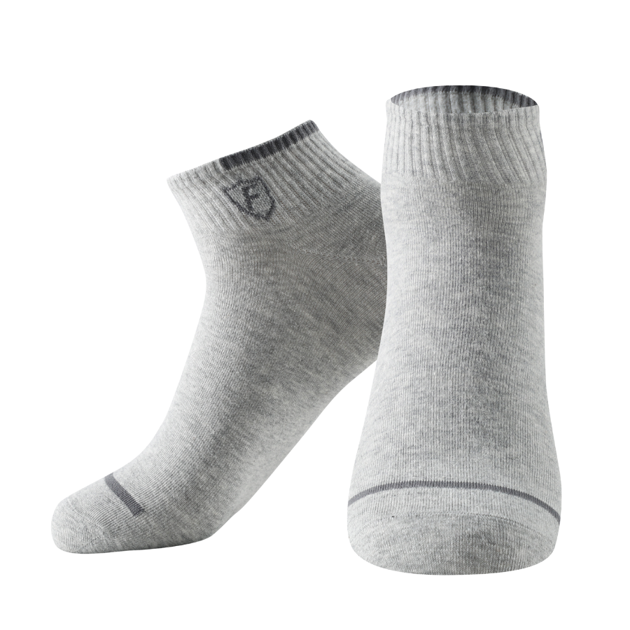 calcetín tobillero cómodo gris