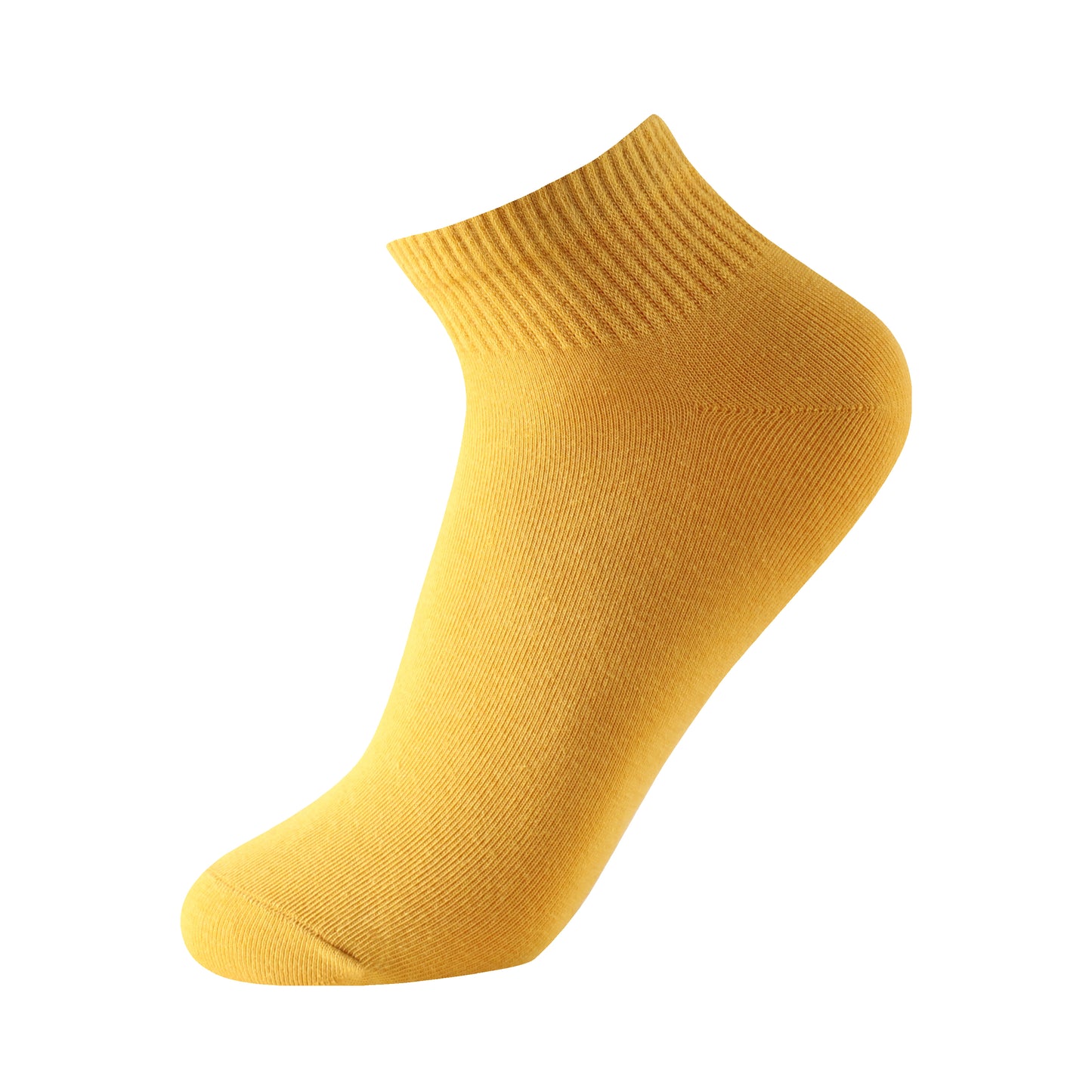 Calcetines de caña baja tipo casual talla de la 35 a la 45 modelo “Yellow colorfull”