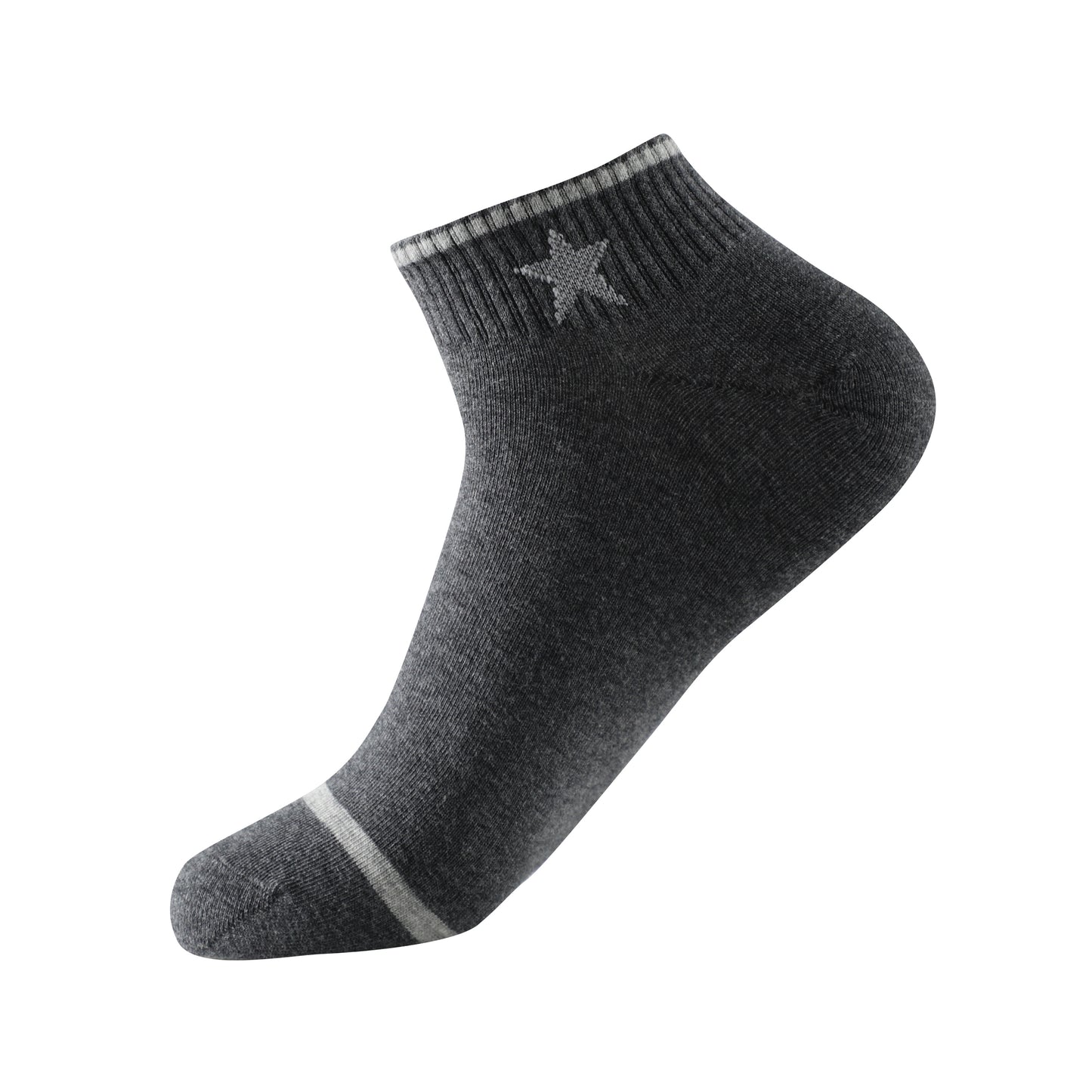 Calcetines de caña baja tipo sport talla de la 40 a la 45 modelo "Star"