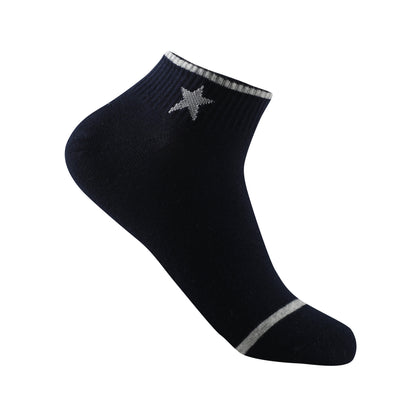 Calcetines de caña baja tipo sport talla de la 40 a la 45 modelo "Star"