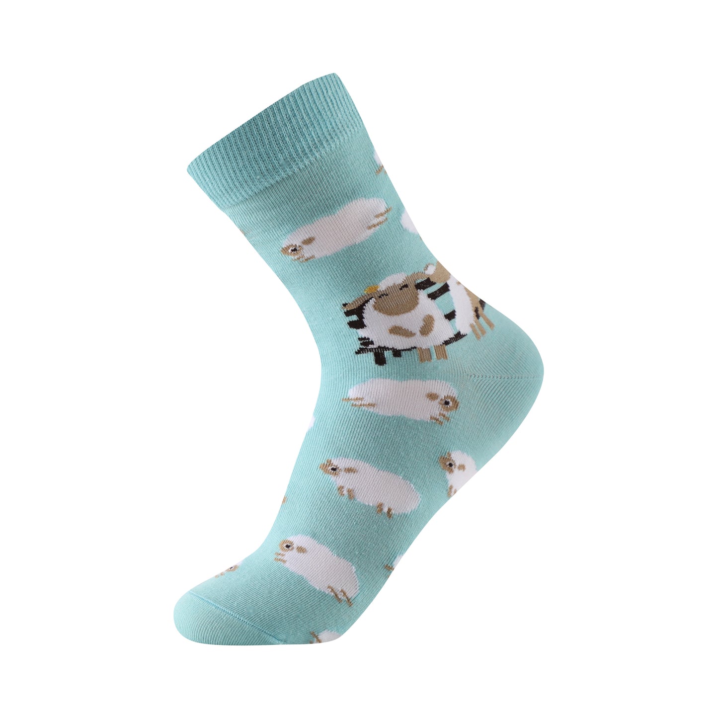 Calcetines de caña media tipo casual talla 35 a 41 modelo "Animals"