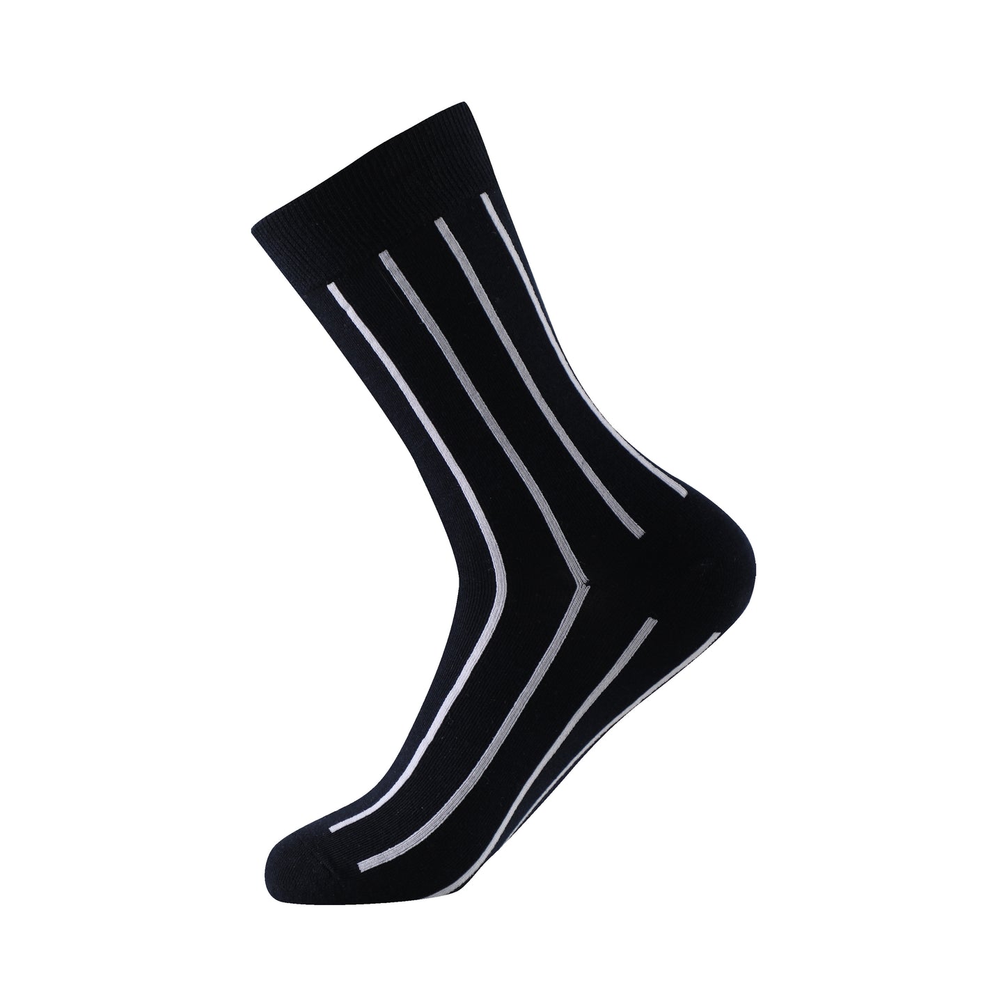 Calcetines caña alta tipo casual talla de la 40 a la 45 modelo "Black & Blue"