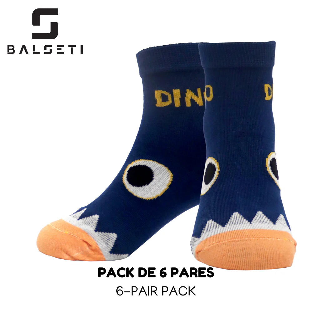 Calcetines para niños divertidos y con rayas de colores