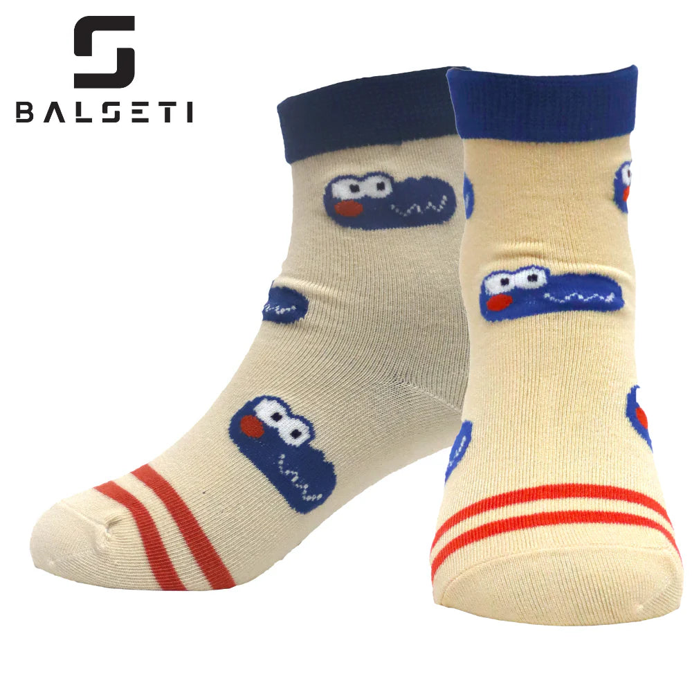 Calcetines para niños divertidos y con rayas de colores