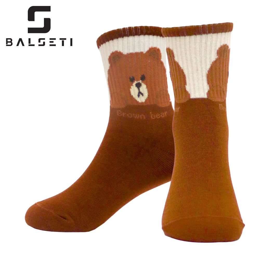Calcetines para niños divertidos y con osos de colores