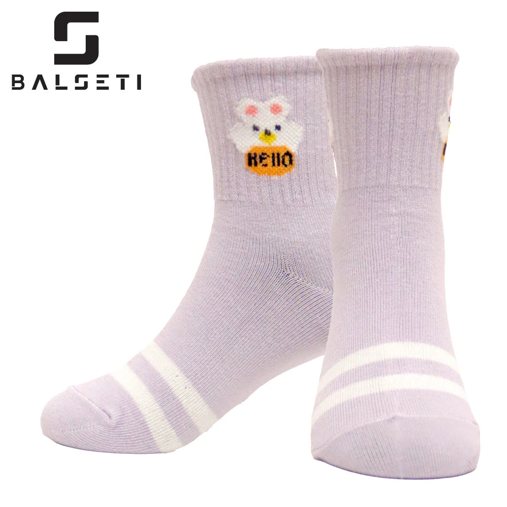 Calcetines para niños divertidos y con rayas de colores