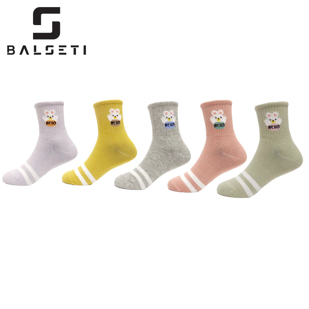 Calcetines para niños divertidos y con rayas de colores