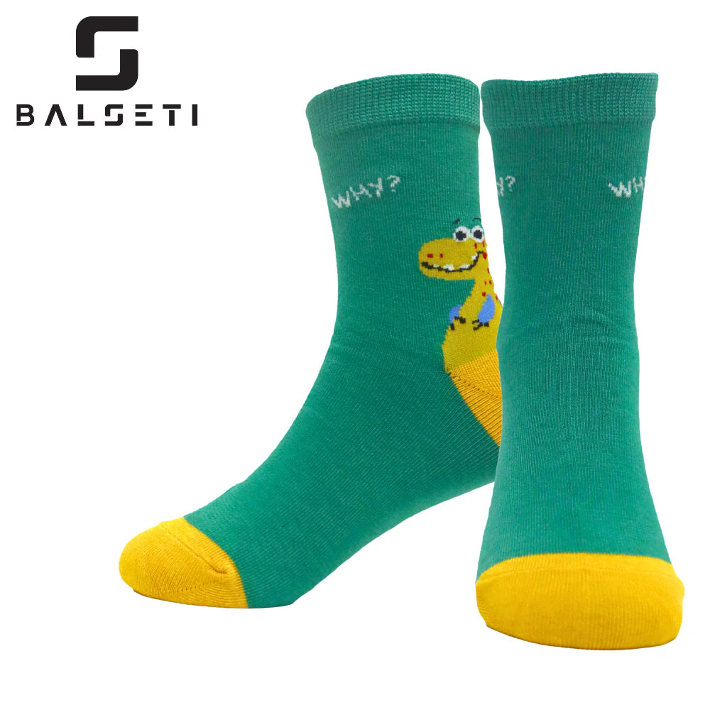 Calcetines para niños con estampados divertidos de colores