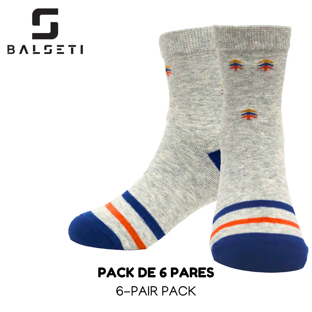 Calcetines para niños y niñas con estampados divertidos y originales.