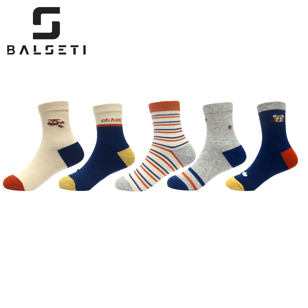 Calcetines para niños y niñas con estampados divertidos y originales.