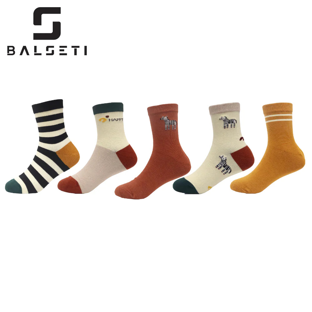 Calcetines para niños y niñas con estampados divertidos y originales.