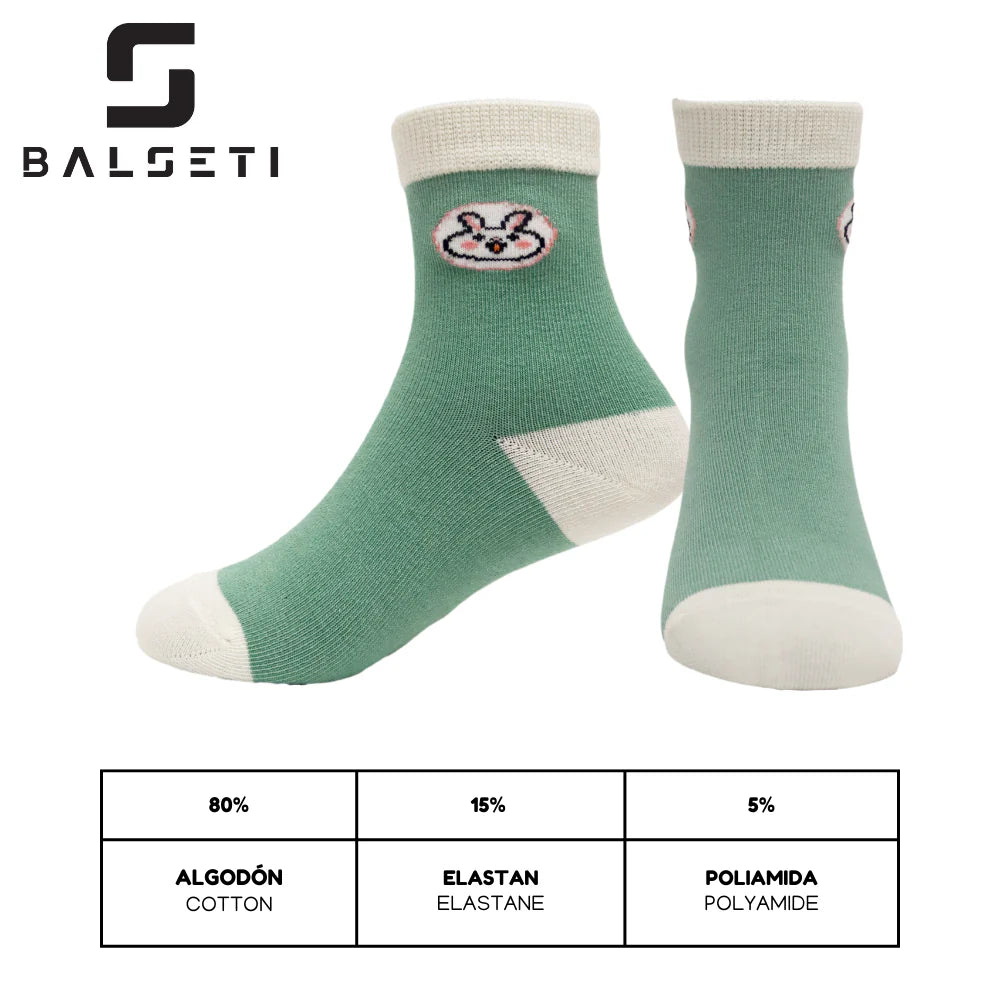 Calcetines para niños y niñas con estampados divertidos y originales.