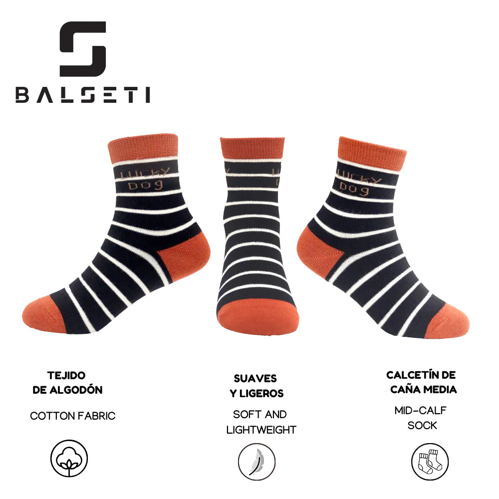 Calcetines para niños y niñas con estampados divertidos y originales.