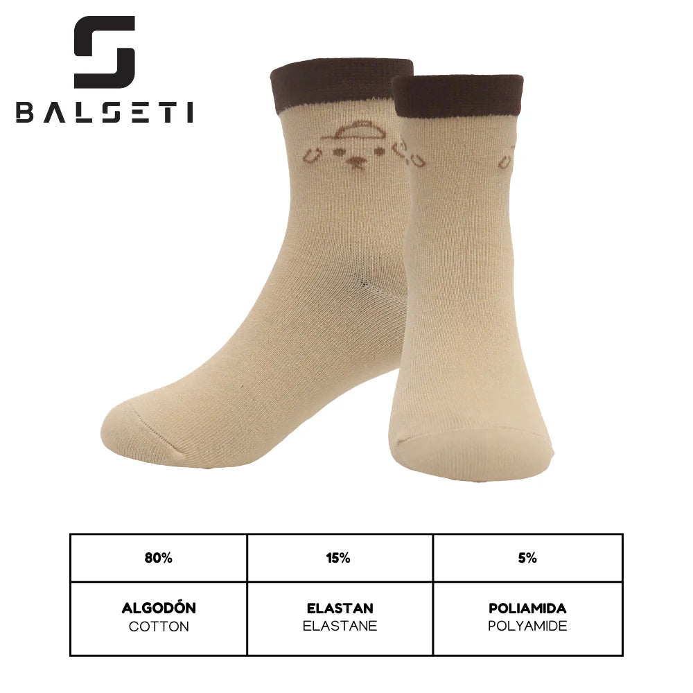 Calcetines para niños y niñas con estampados divertidos y originales.