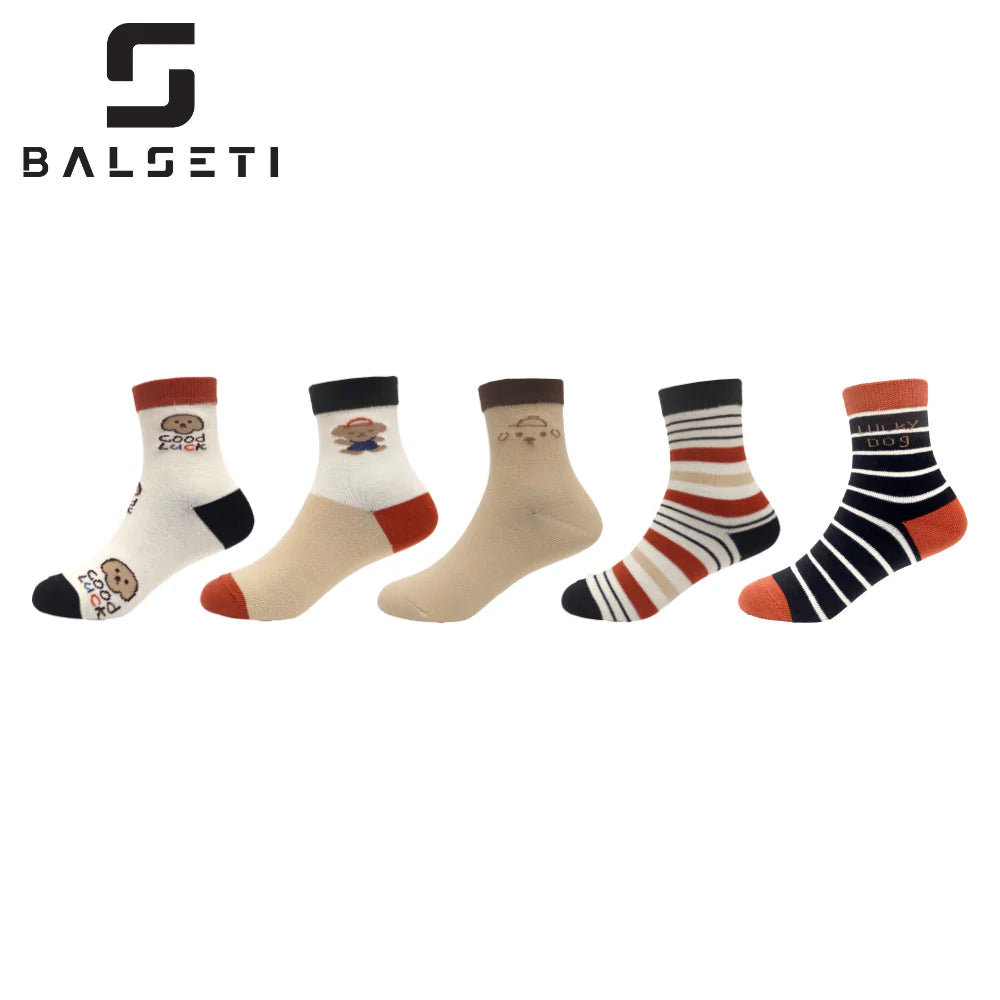 Calcetines para niños y niñas con estampados divertidos y originales.