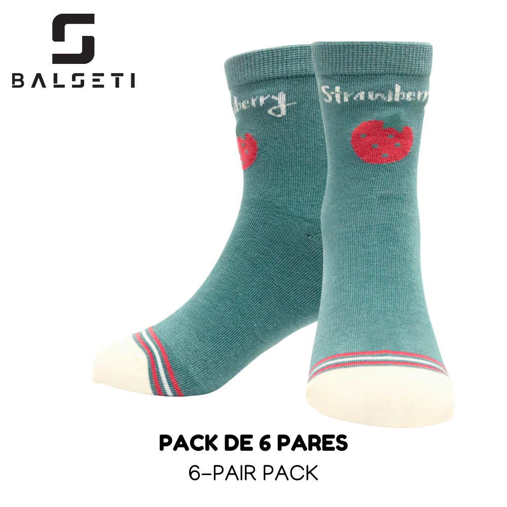 Calcetines para niños divertidos y con rayas de colores