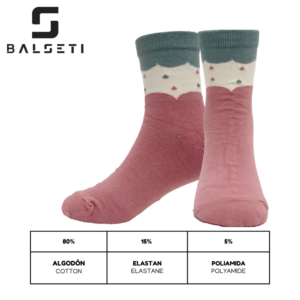 Calcetines para niños divertidos y con rayas de colores