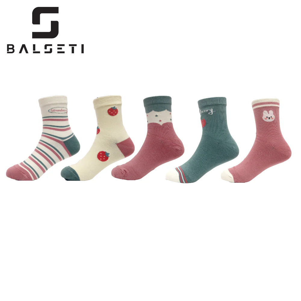 Calcetines para niños divertidos y con rayas de colores