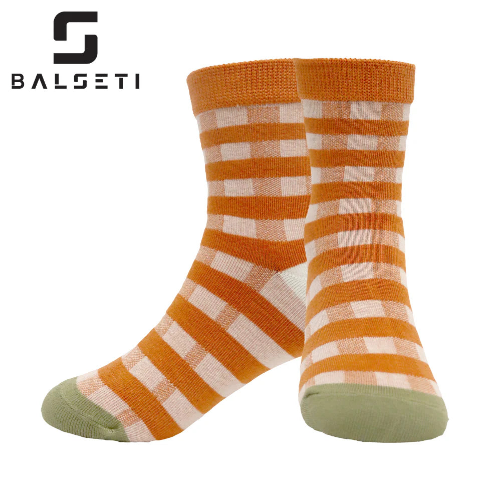 Calcetines para niños divertidos y con rayas de colores