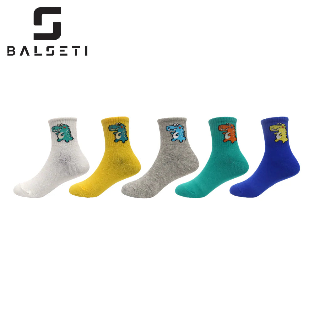 Calcetines para niños y niñas con estampados dinosaurios