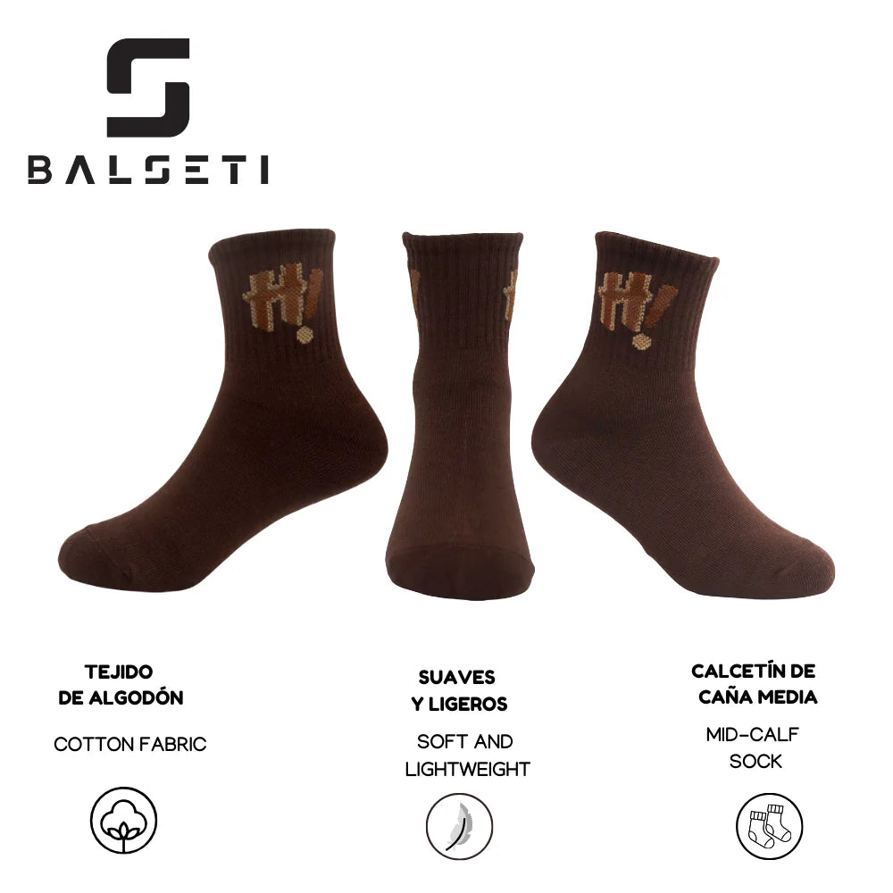 Calcetines para niños y niñas con estampados divertidos y originales.