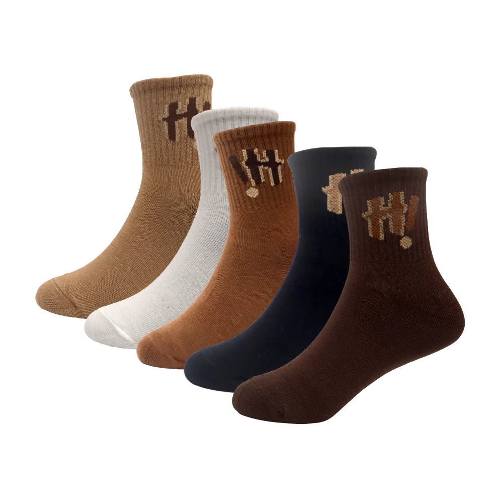 Calcetines para niños y niñas con estampados divertidos y originales.