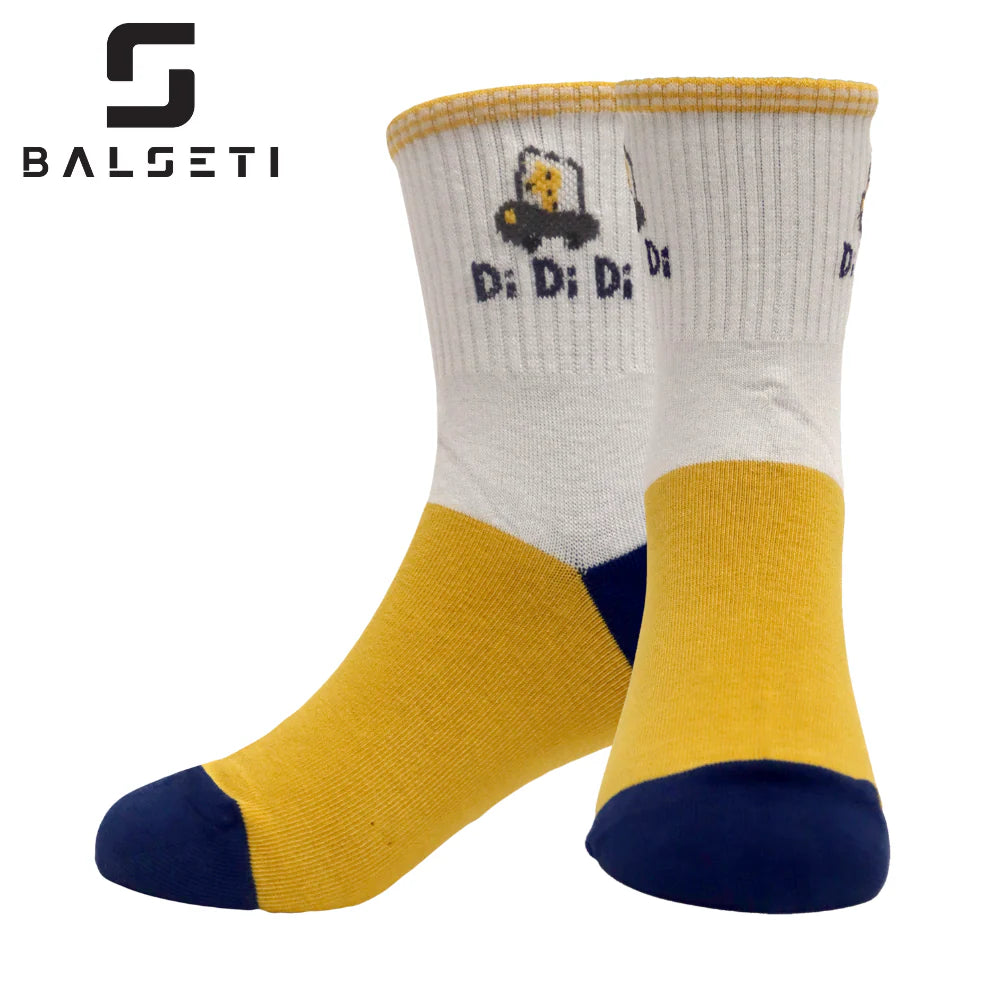 Calcetines para niños y niñas con estampados divertidos y originales.