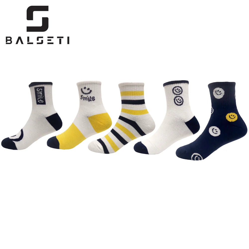 Calcetines para niños divertidos y con rayas de colores