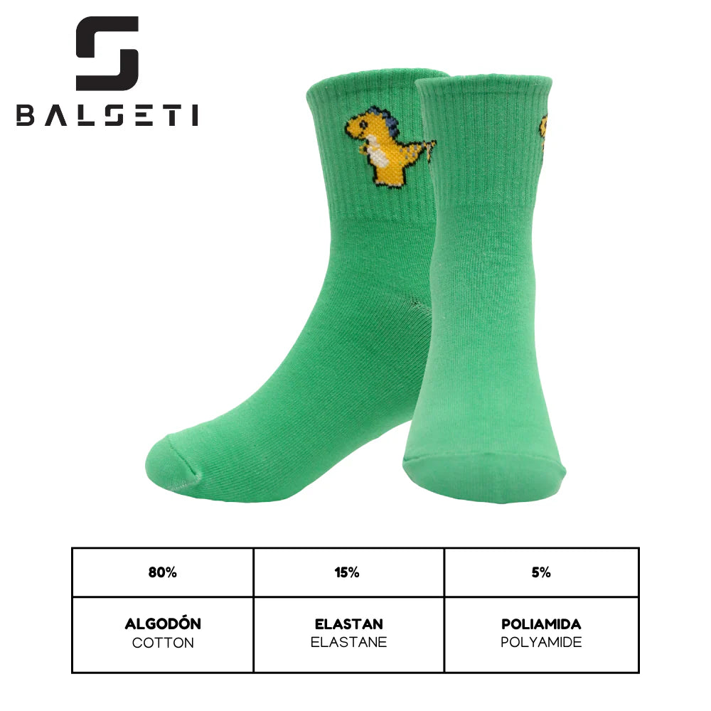Calcetines para niños y niñas con estampados divertidos y originales.