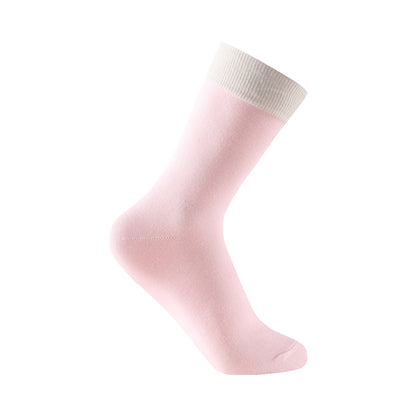 Calcetines de caña alta tipo casual talla de la 35 a la 41 modelo "Super rosa"