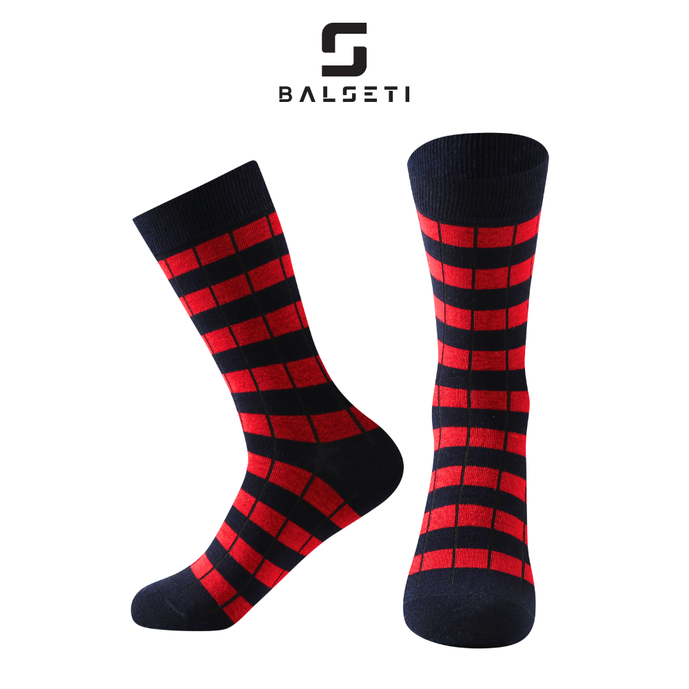 calcetines sofisticados rojos